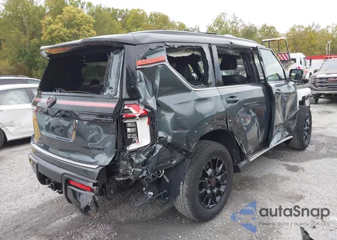 2025 Nissan Armada Pro-4X 4Wd из США, поврежденный, VIN JN8AY3DE1S9403573